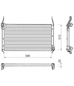 MAGNETI MARELLI - 350203150000 - Радиатор кондиционера Brava Marea 1.9TD